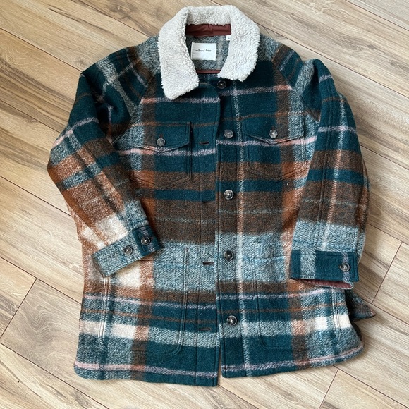 Wilfred Jackets & Blazers - Wilfred Free Aritzia Pacific Shirt Jacket b wit